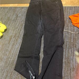 Express dark wash plus size jeans